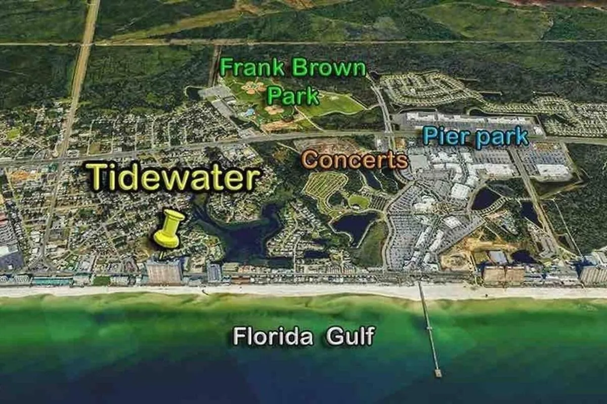 Apartment Tidewater 112 Drift Away 2 Bed 2 Bath Beach Chairs Incl Panama City Beach